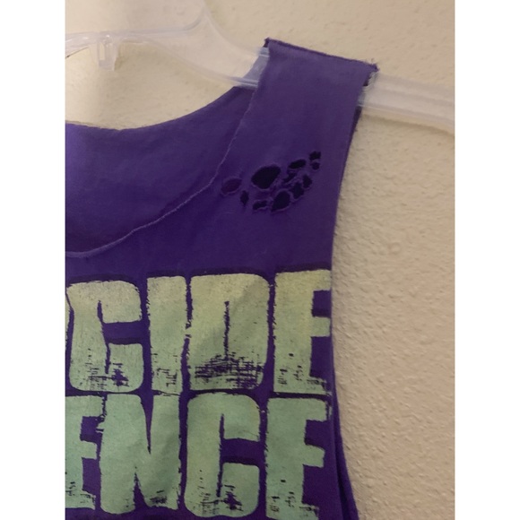 Distressed suicide silence shirt 🔪 - Picture 2 of 2